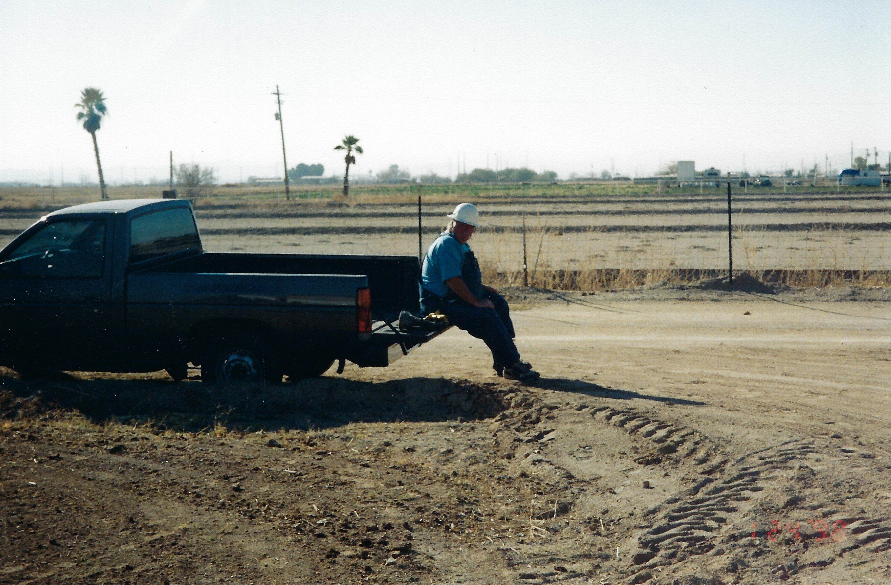 Kable and Grandpa when Kable was 13
